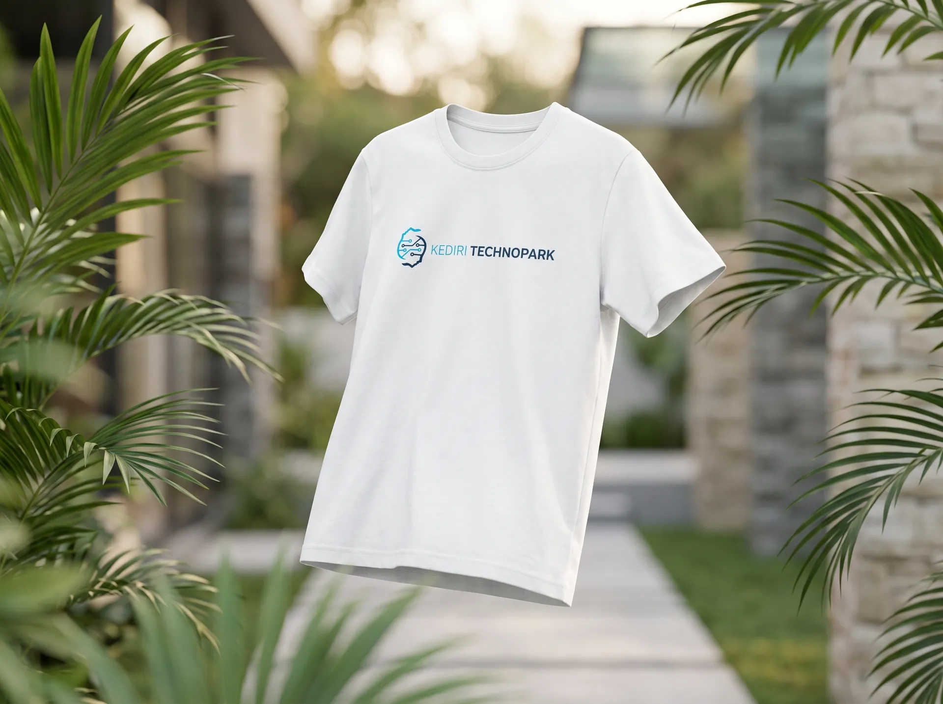 Kaos Official Kediri Technopark - Putih Premium
